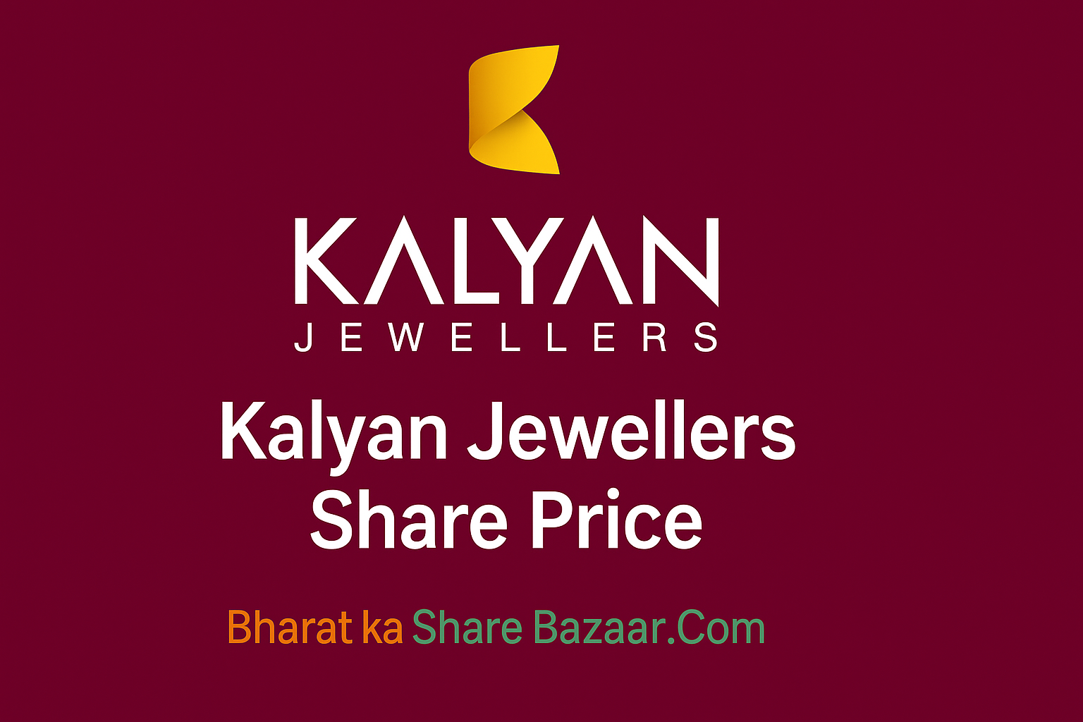 Kalyan Jewellers Share Price: Target From 2030
