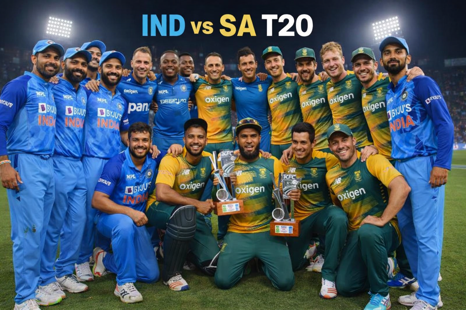 India vs South Africa T20 National Cricket Team Today Match