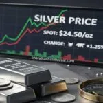 Silver Rate Today Per Gram, Kg in India