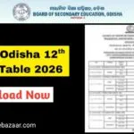 Chse Odisha 12th Exam Date 2026