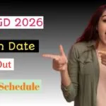 SSC GD Exam Date 2026 Schedule Out