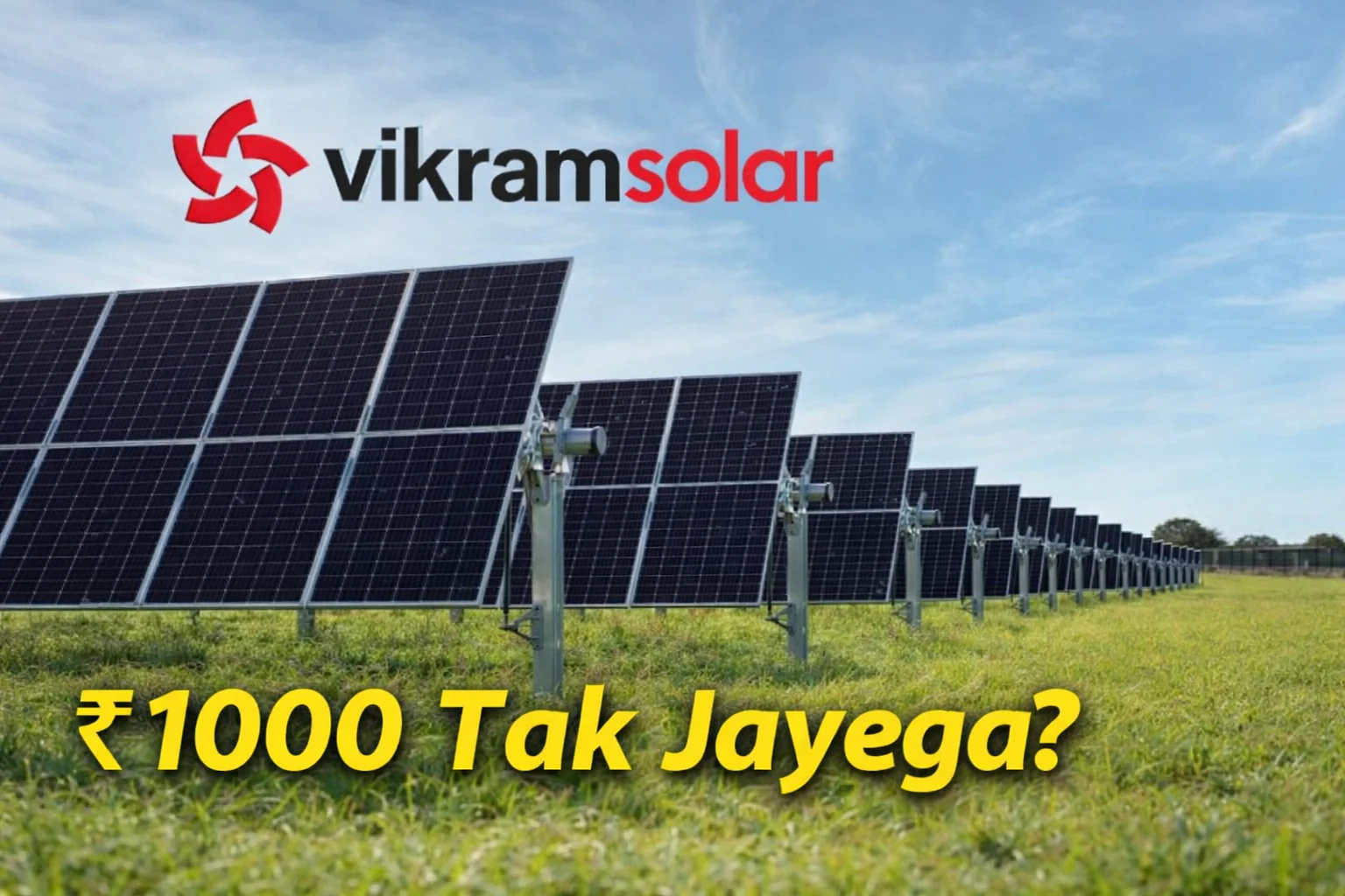 Share Price Of Vikram Solar - Target 2026 to 2030 in Hindi