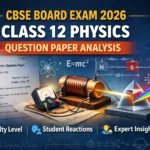 CBSE Board Exam 2026: Class 12 Physics Question Paper