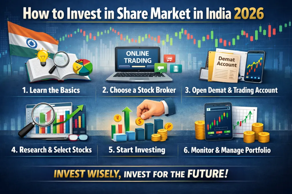 How to Invest in Share Market in India 2026