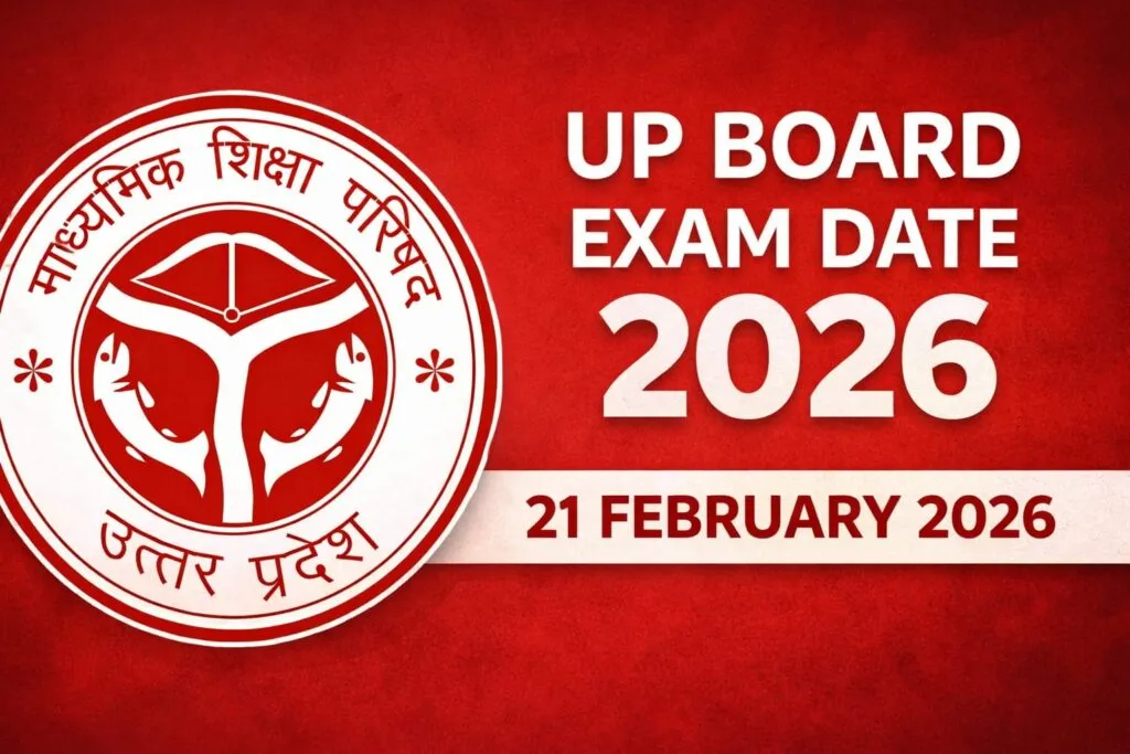 UP Board Exam Date 2026 - 10th, 12th Time Table